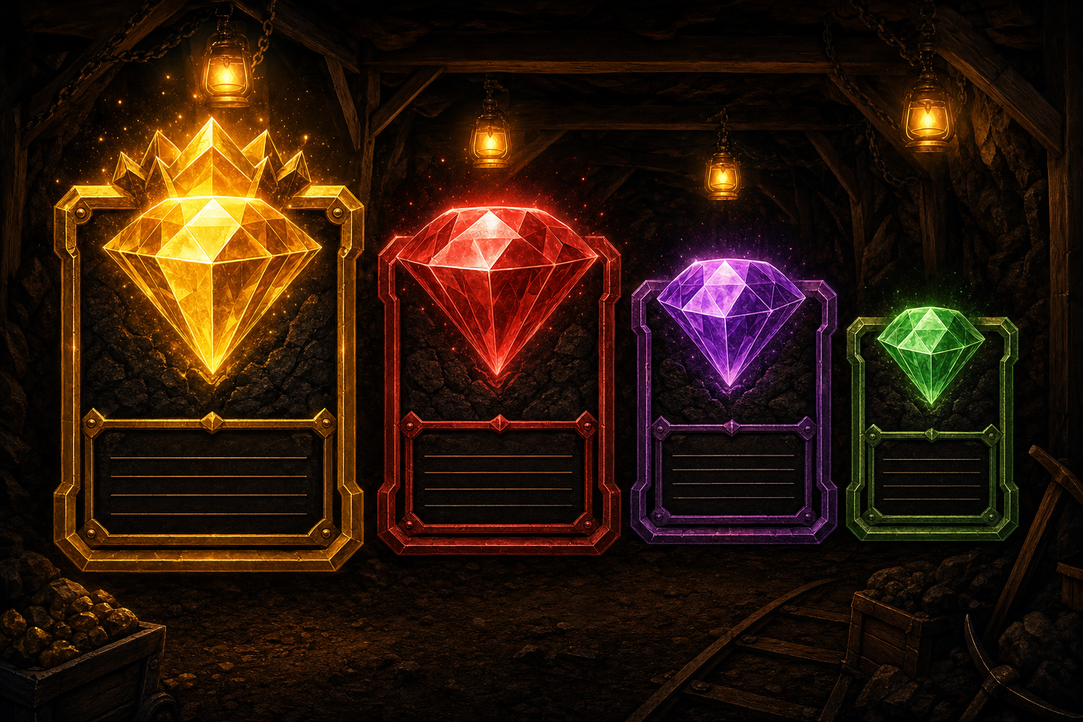 Rush for Diamonds jackpot tiers – Grand Major Minor Mini